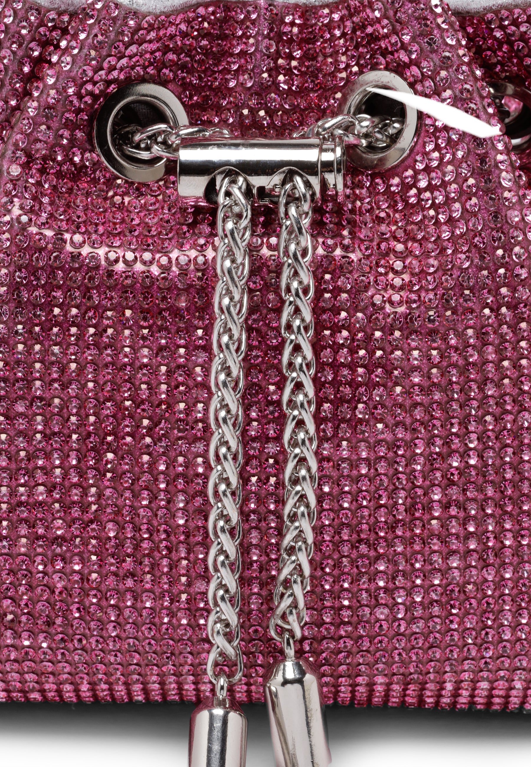 Clutch ghualainn studded Pink Crystal
