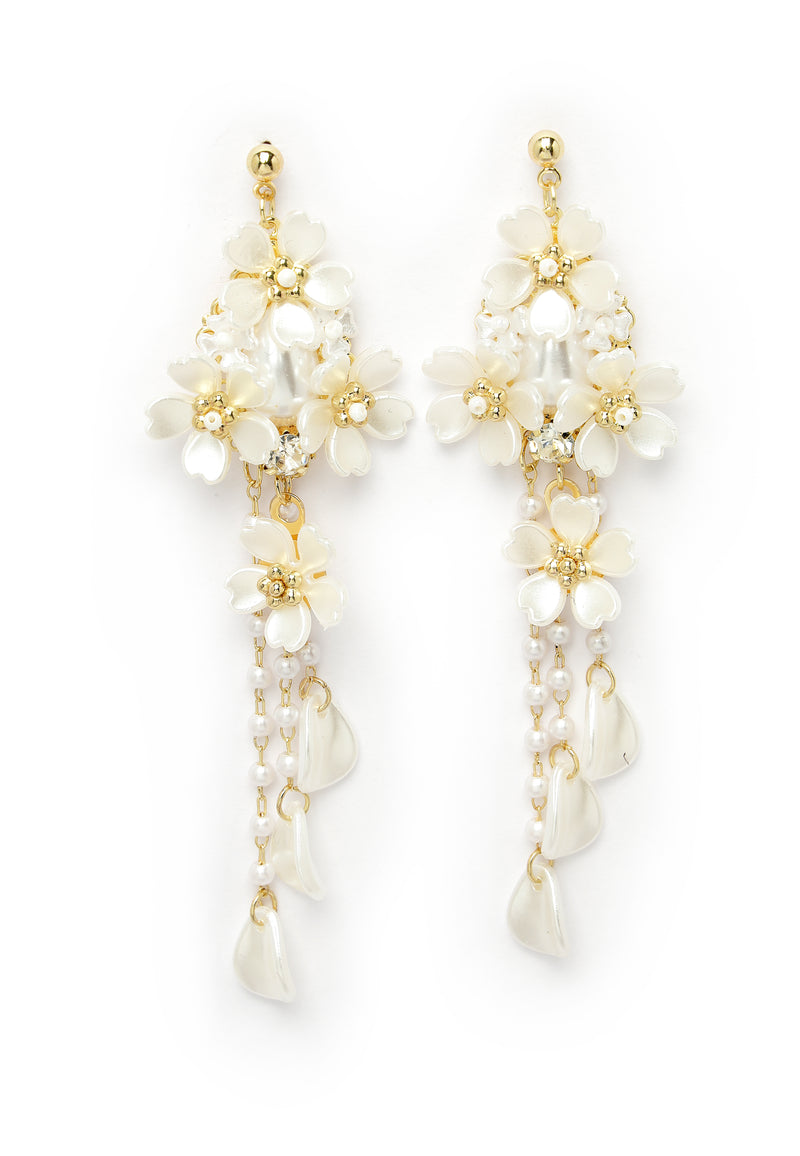 Floral Drop Earrings