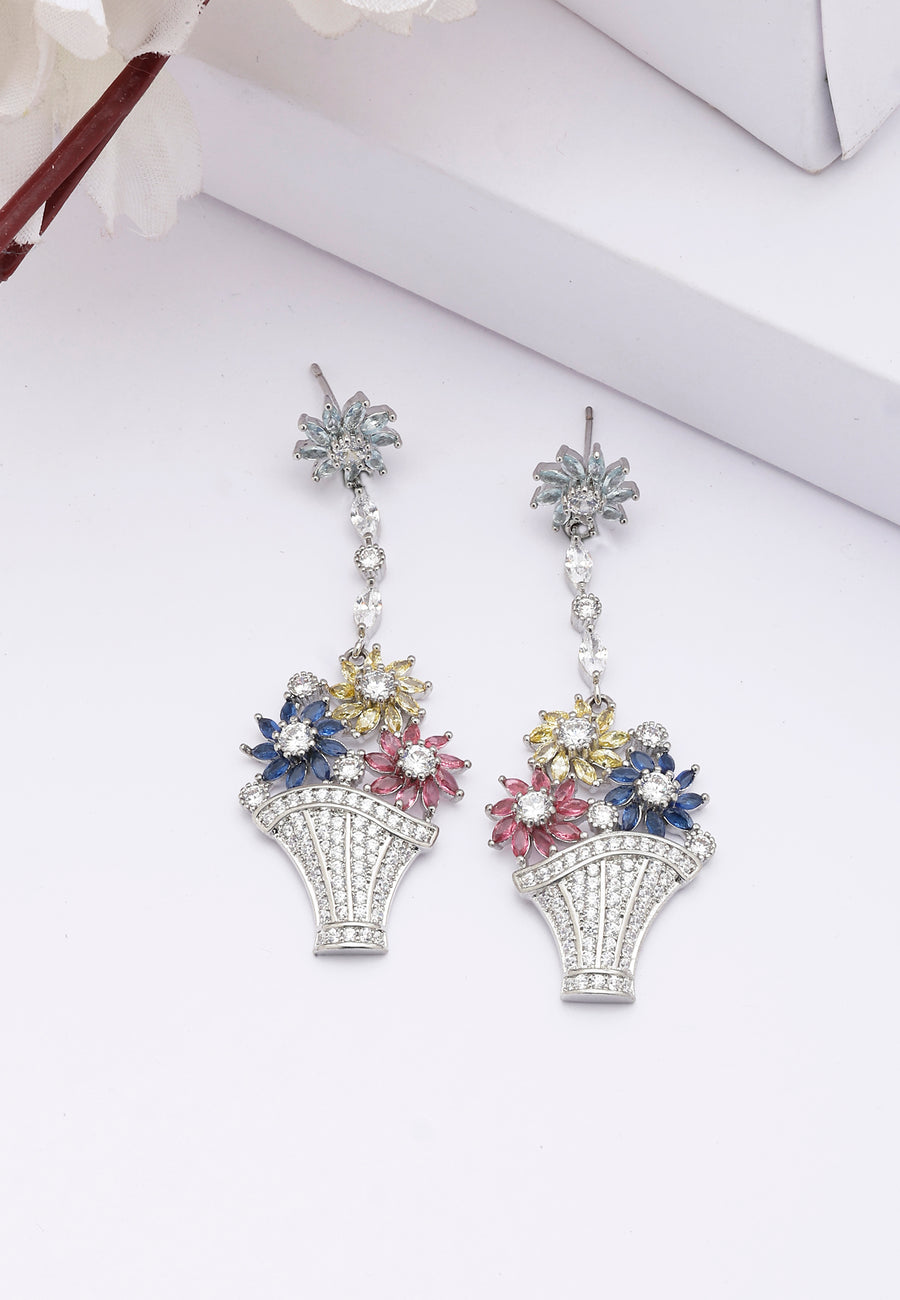 Diva Cute Bouquet Kolczyki Wiszące