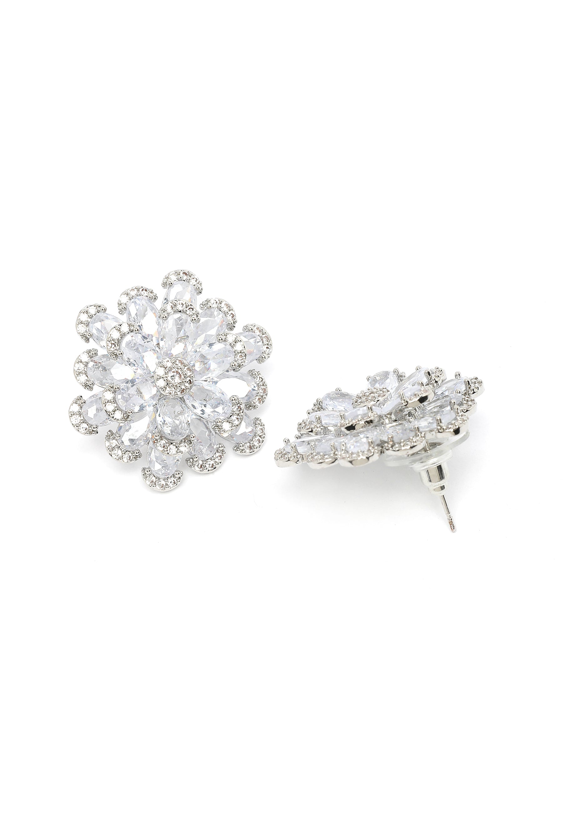 Pendientes de Stud Icy Blooming