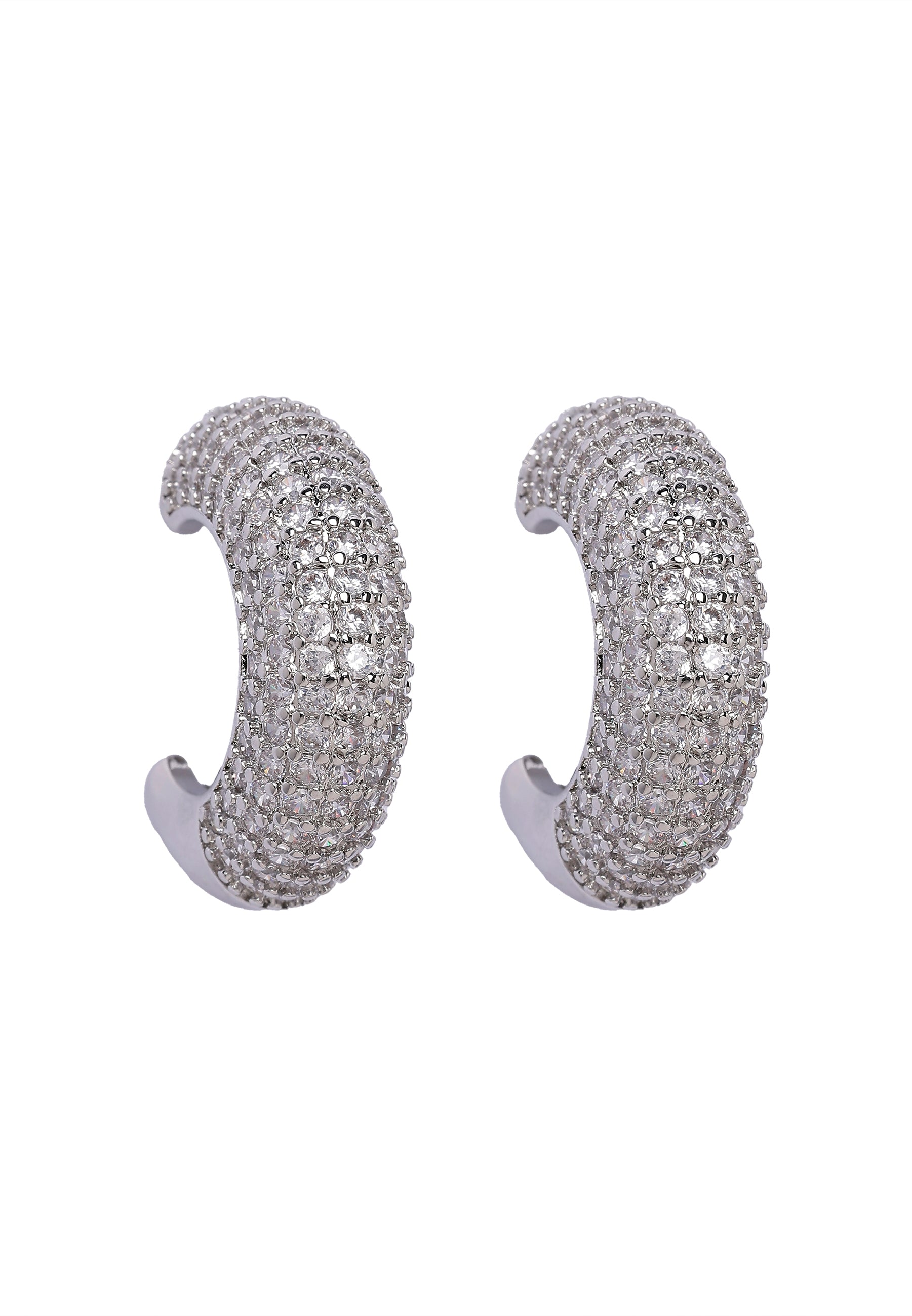 Twinkling Dainty Hoops