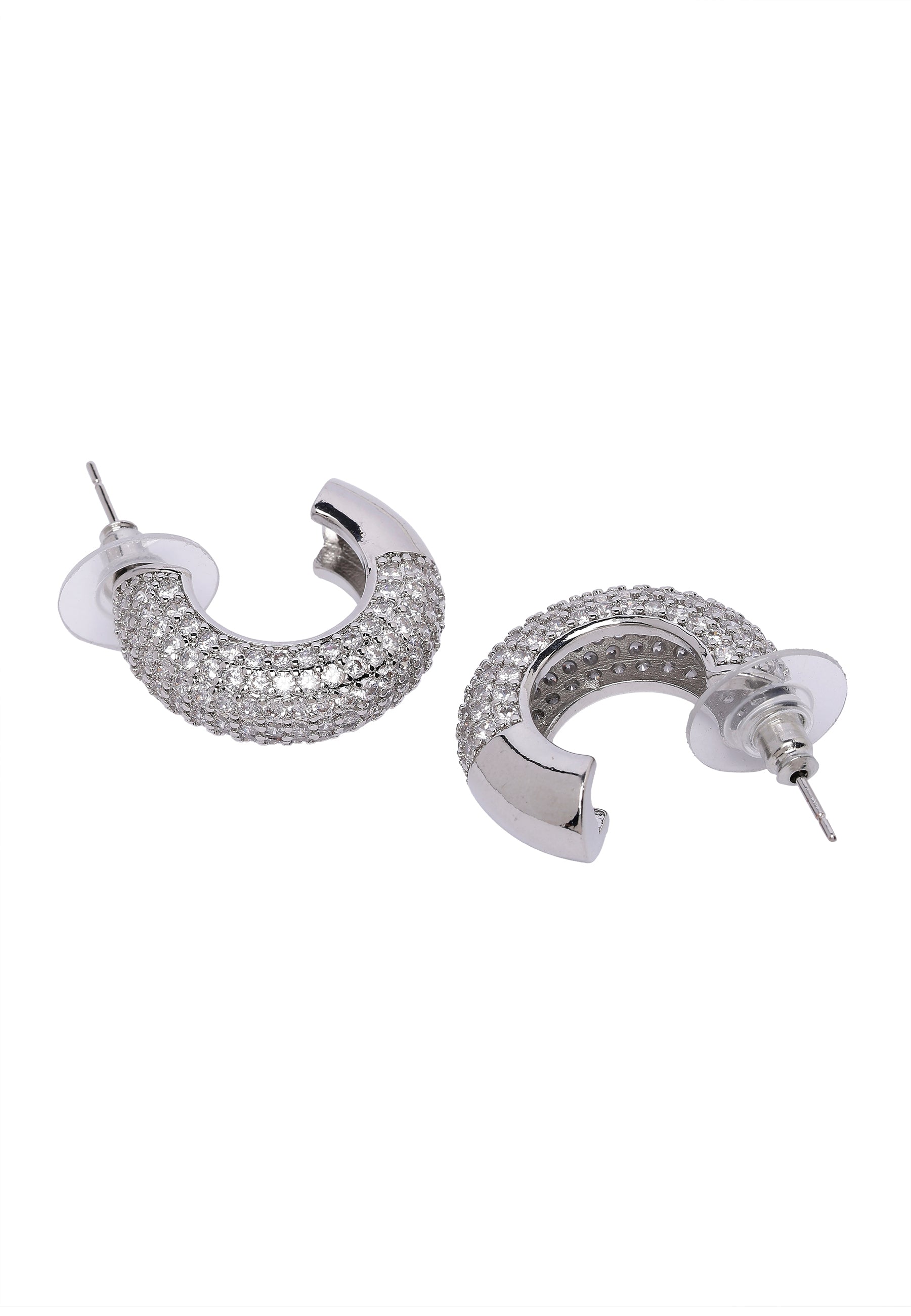 Twinkling Dainty Hoops