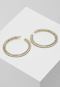 Gold Plated big Hoop Earrings